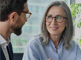Sunset in the mountains