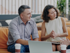 Sunset in the mountains