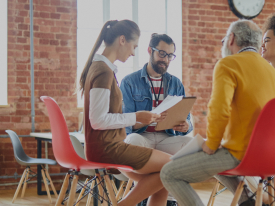 Sunset in the mountains
